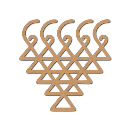Saraswati Yantra Cutout MDF Design 3