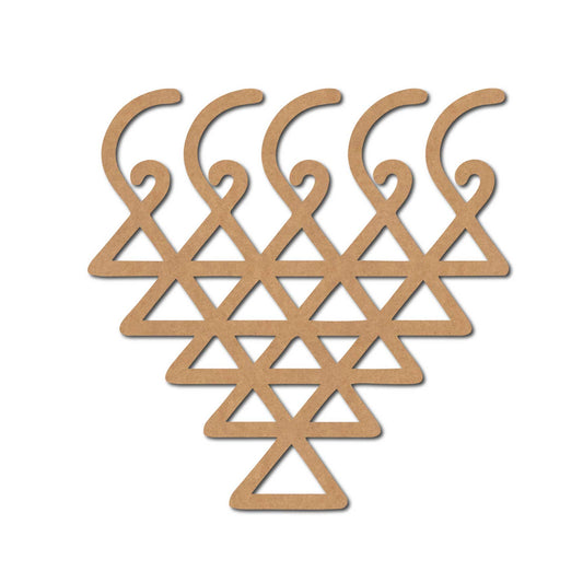 Saraswati Yantra Cutout MDF Design 3