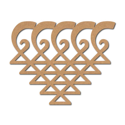 Saraswati Yantra Cutout MDF Design 4