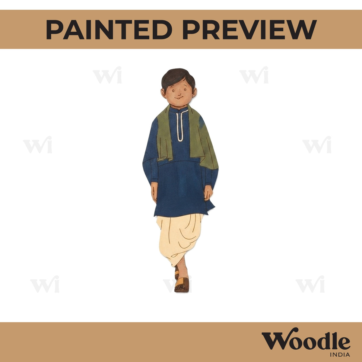 Sardar Vallabhbhai Patel Pre Marked MDF Design 1