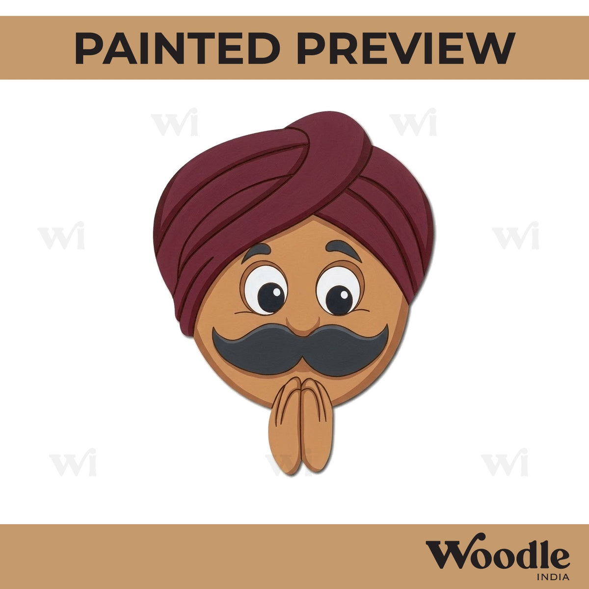 Sardarji Pre Marked MDF Design 2