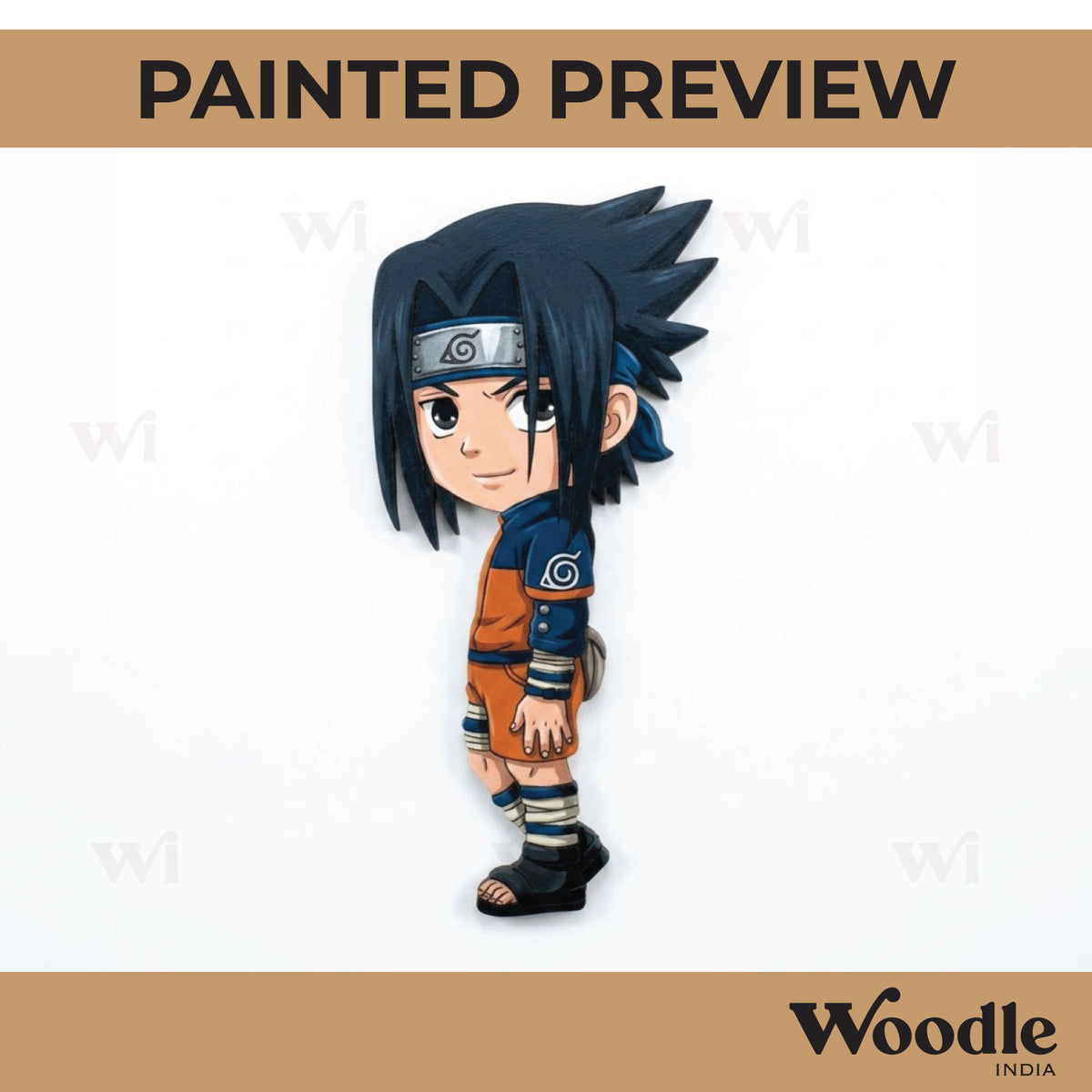 Sasuke Ninja Pre Marked MDF Design 2