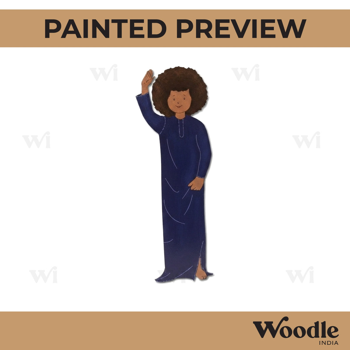 Sathya Sai Baba Pre Marked MDF Design 1