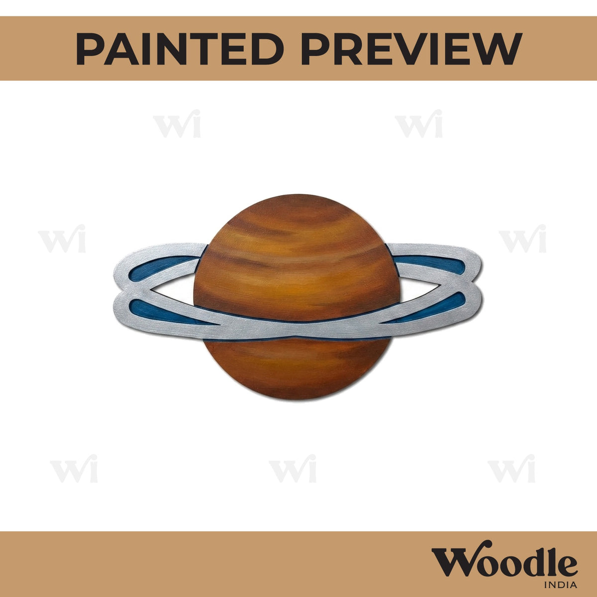 Saturn Pre Marked MDF Design 1