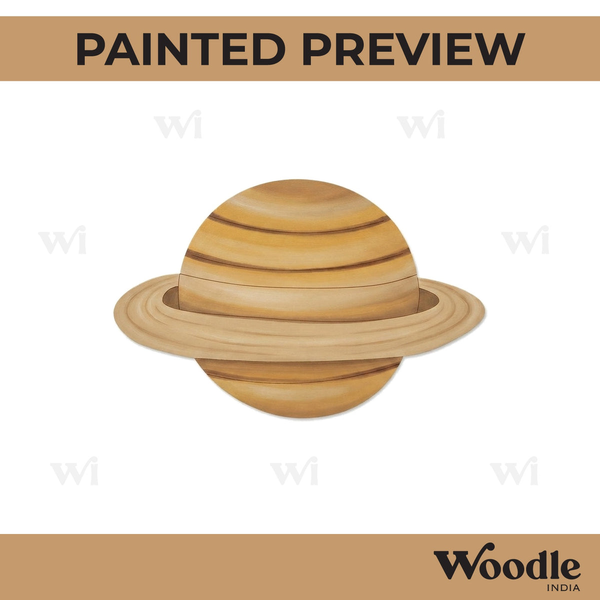 Saturn Pre Marked MDF Design 3