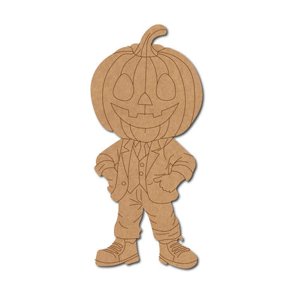 Scarecrow Halloween Cartoon Pre Marked MDF Design 1