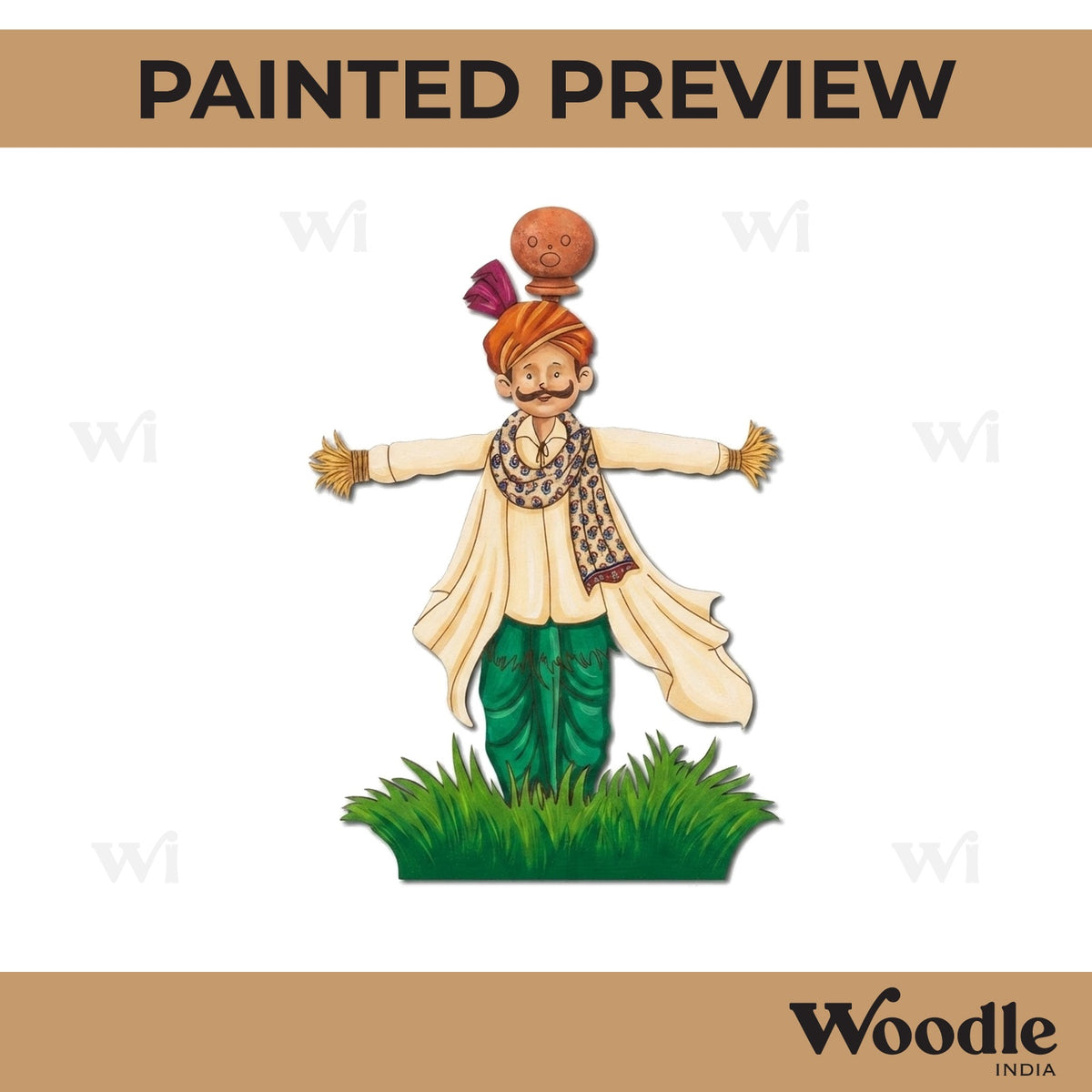 Scarecrow Pre Marked MDF Design 2