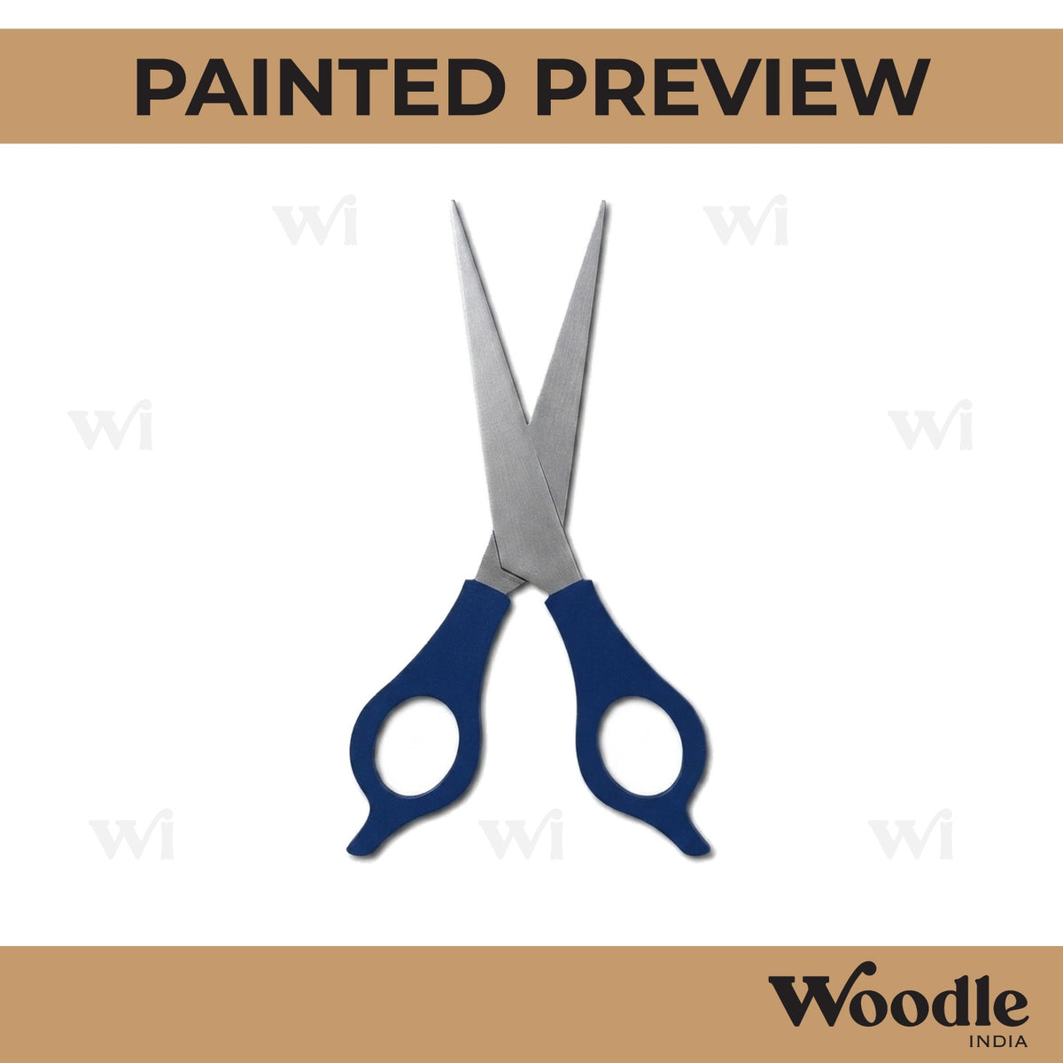 Scissor Cutout MDF Design 1