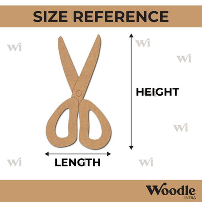 Scissor Pre Marked MDF Design 2