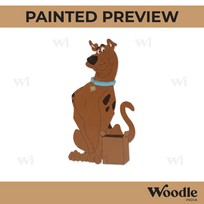 Scooby Dooby Doo Dog Pre Marked MDF Design 2