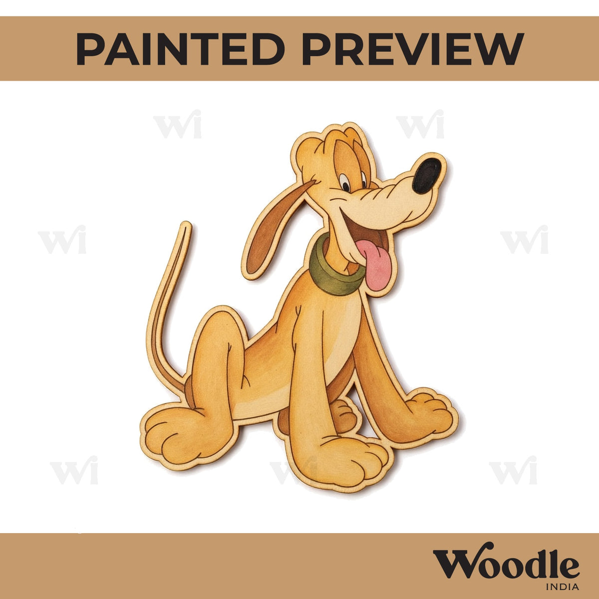 Scooby Dooby Doo Dog Pre Marked MDF Design 3