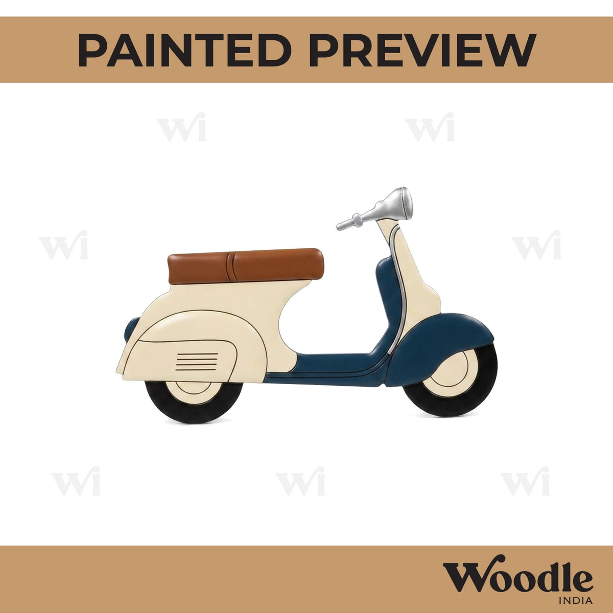 Scooter Pre Marked MDF Design 3