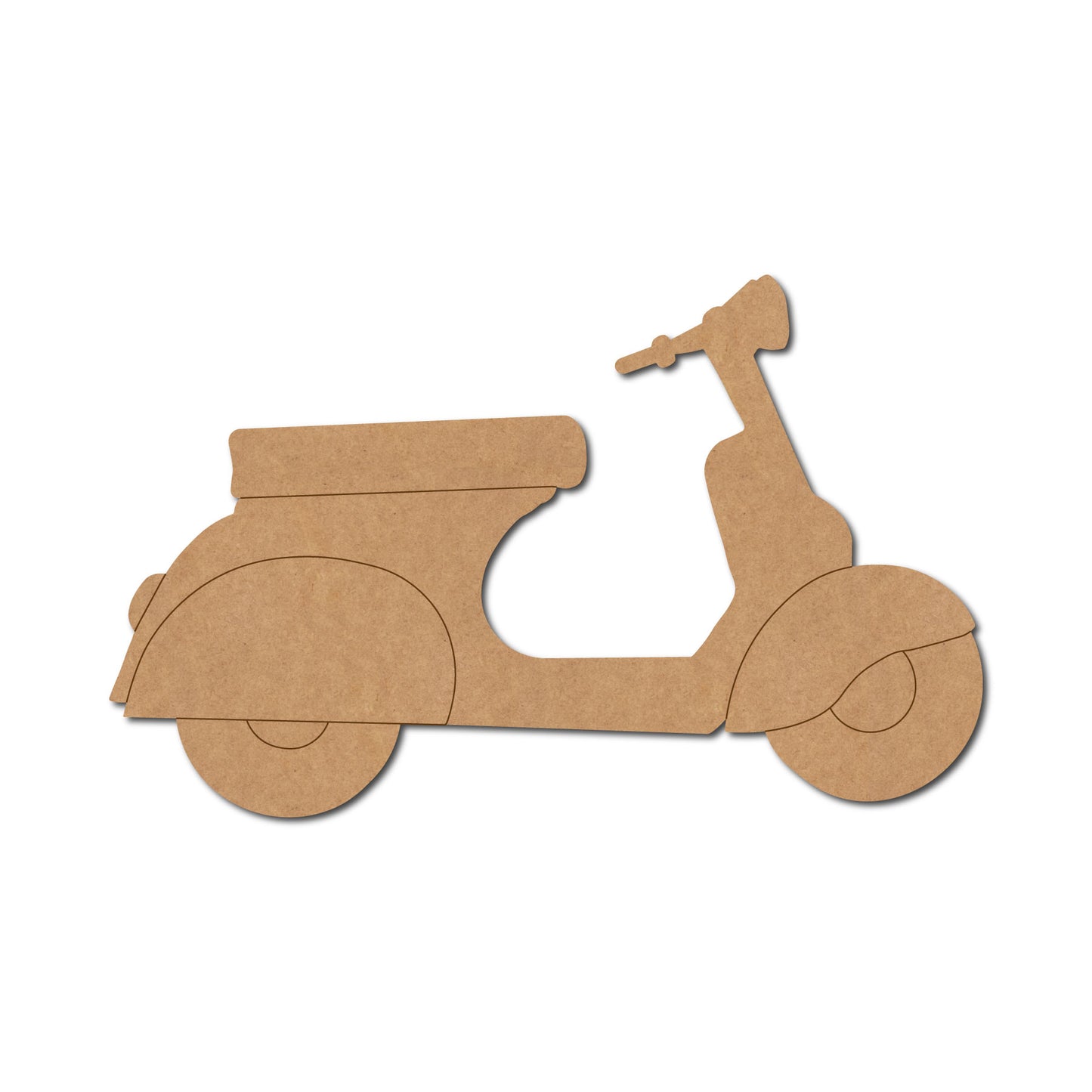 Scooter Pre Marked MDF Design 3