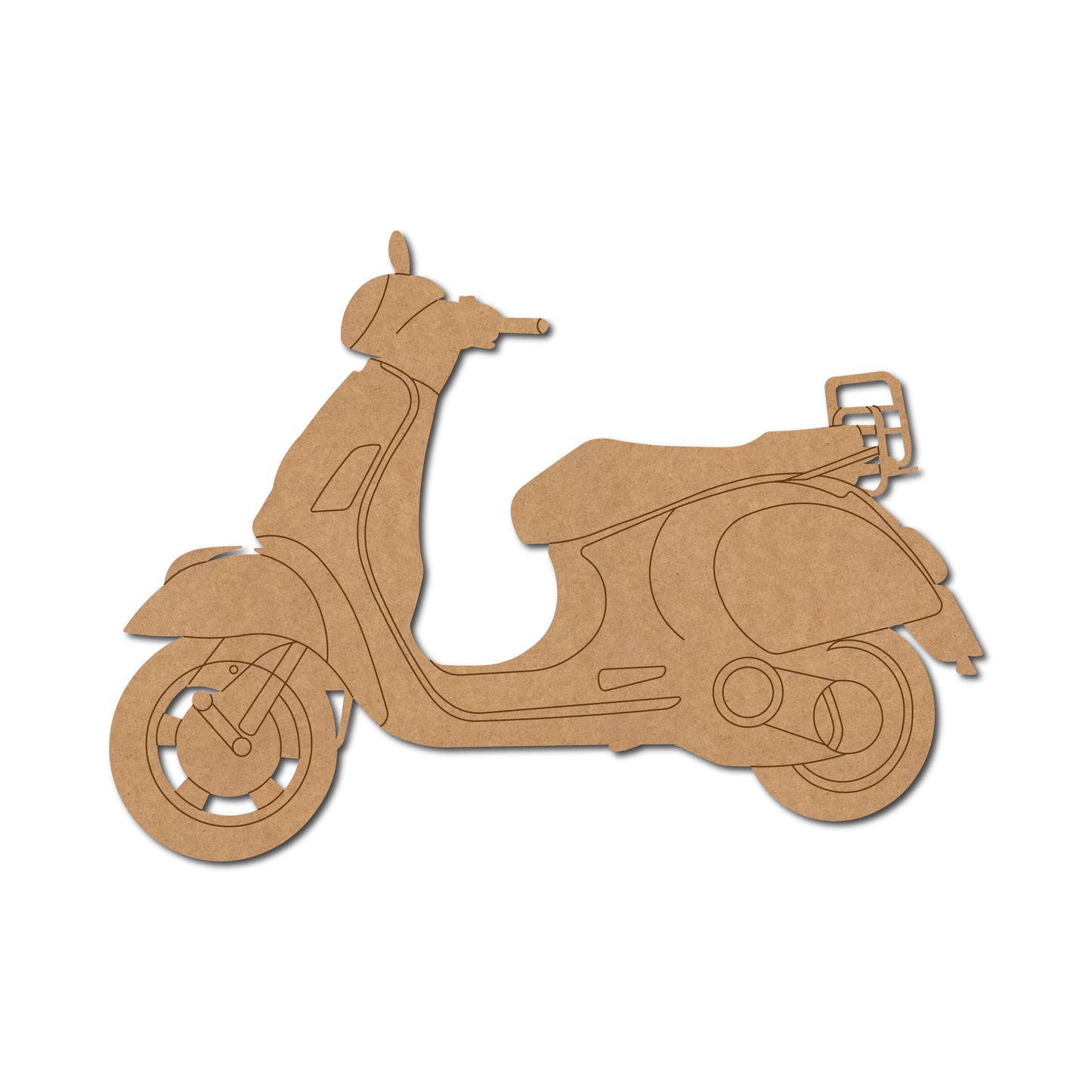 Scooter Pre Marked MDF Design 4