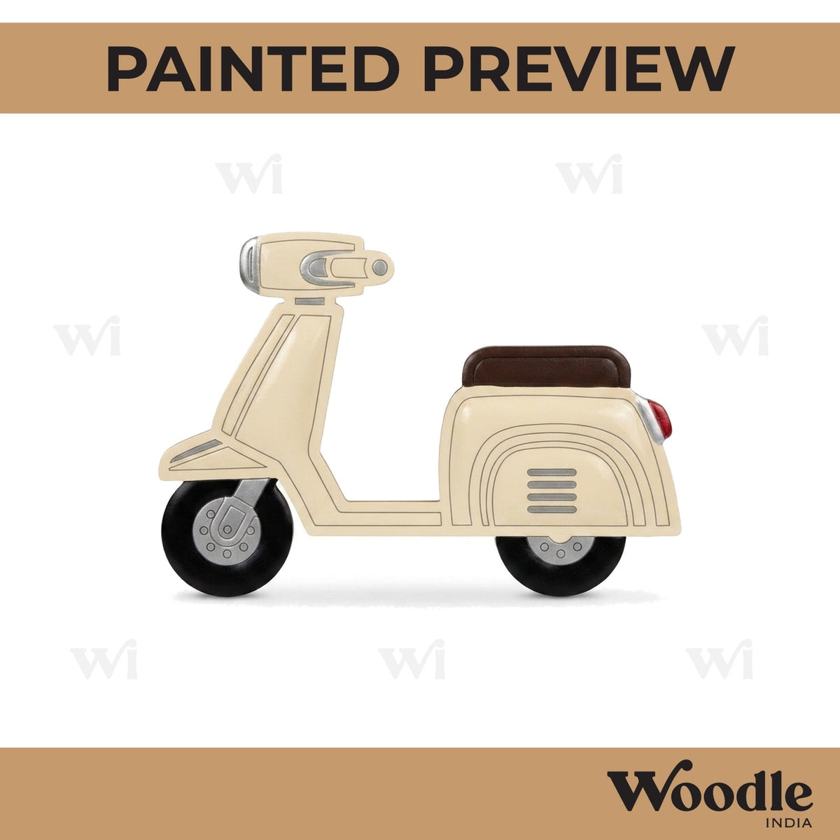 Scooter Pre Marked MDF Design 5