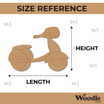 Scooter Pre Marked MDF Design 6