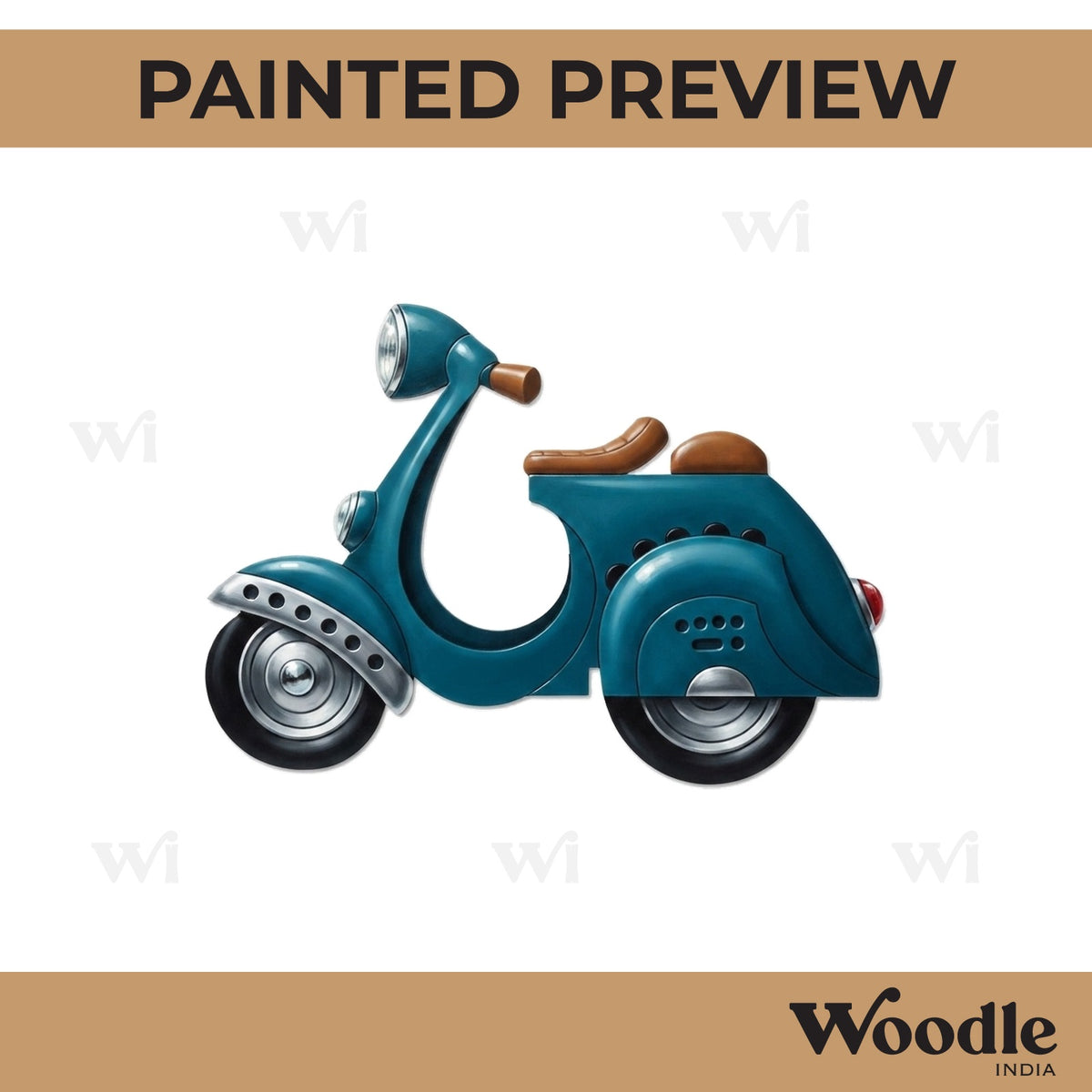 Scooter Pre Marked MDF Design 7