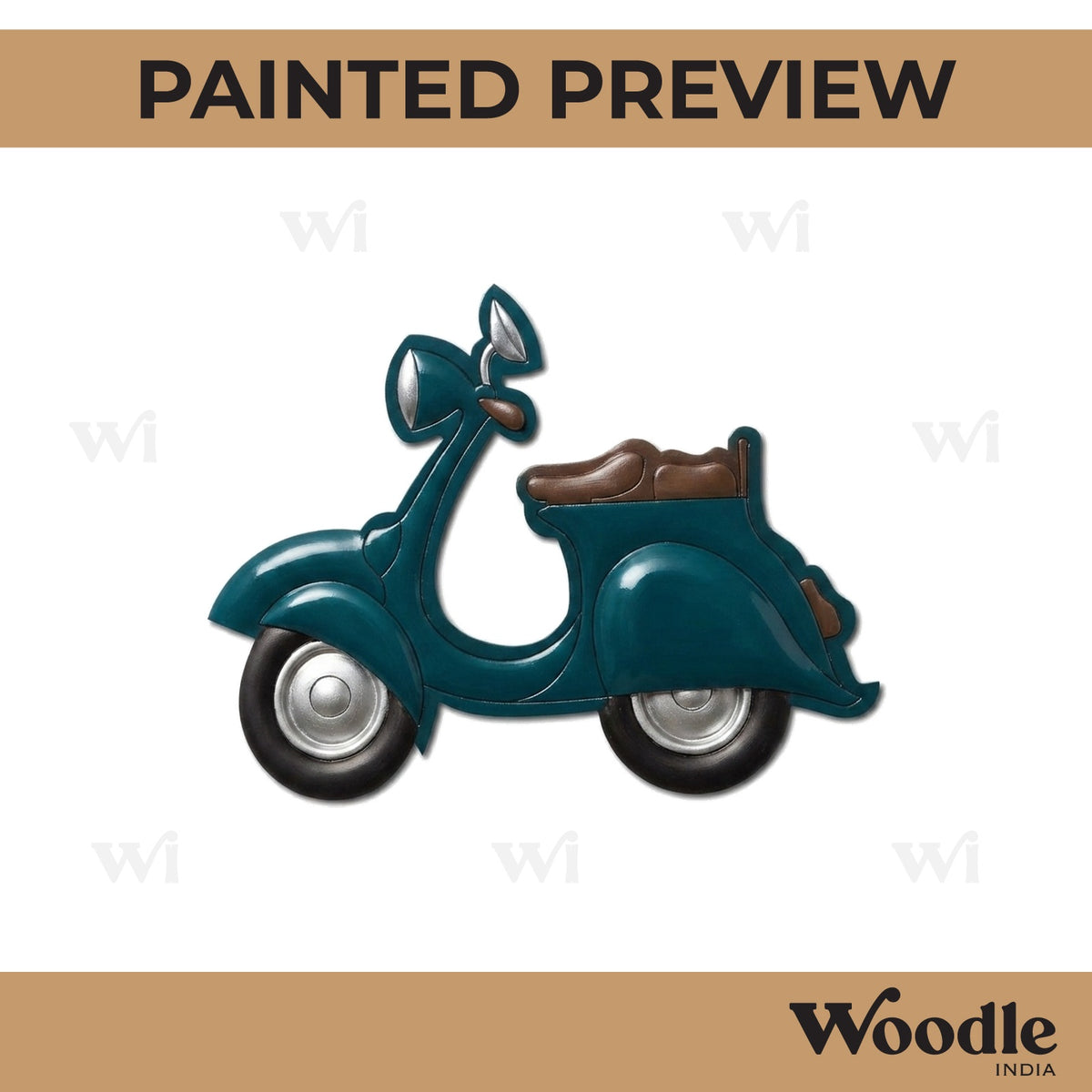Scooter Pre Marked MDF Design 8