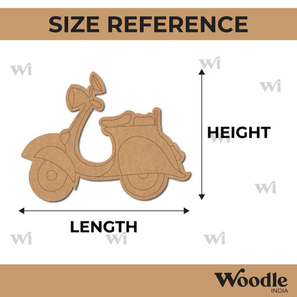 Scooter Pre Marked MDF Design 8