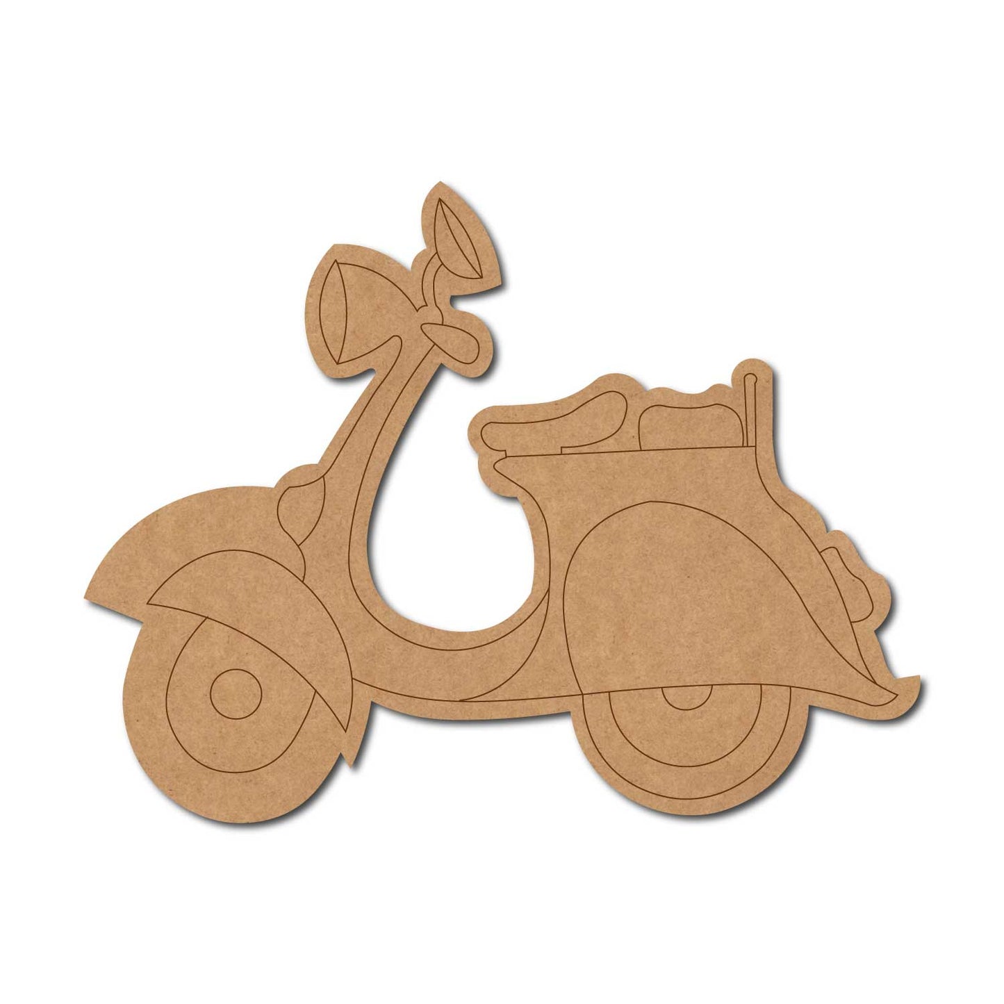 Scooter Pre Marked MDF Design 8