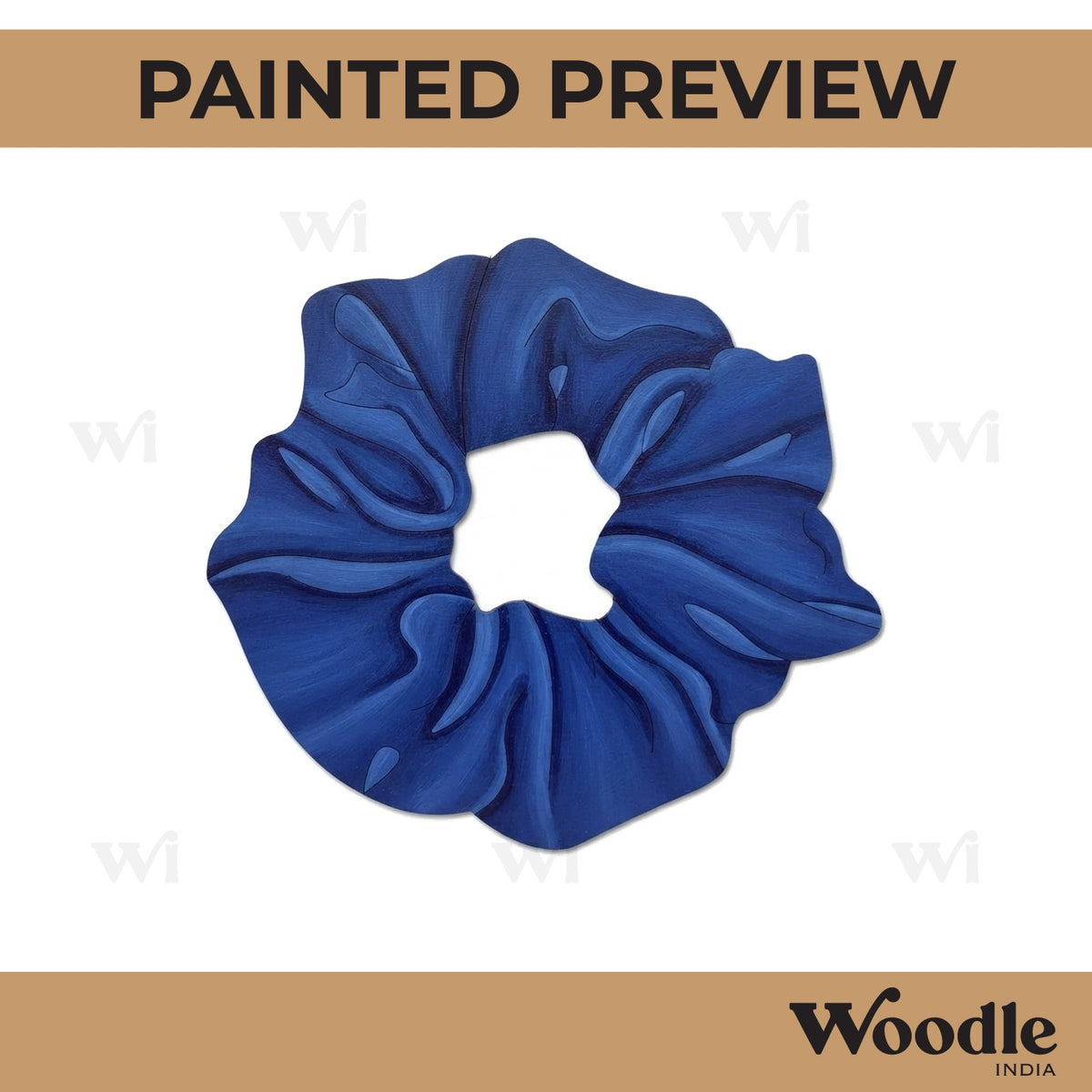 Scrunchie Pre Marked MDF Design 1