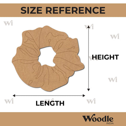 Scrunchie Pre Marked MDF Design 1
