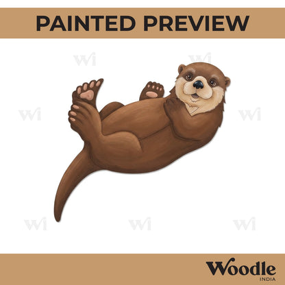 Sea Otter Pre Marked MDF Design 1