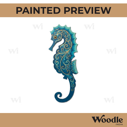 Seahorse Cutout MDF Design 2