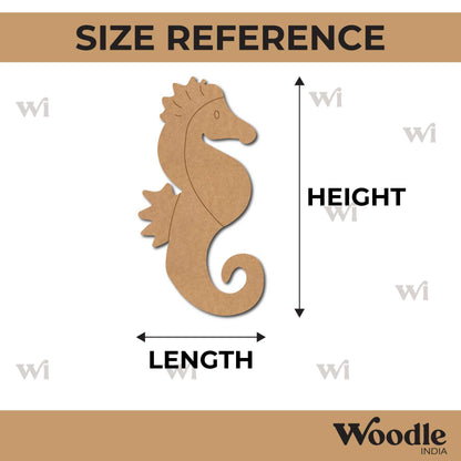 Seahorse Pre Marked MDF Design 4