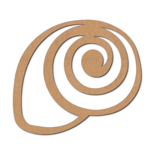 Seashell Cutout MDF Design 1