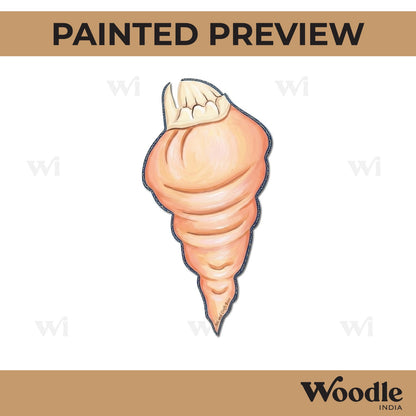 Seashell Pre Marked MDF Design 2