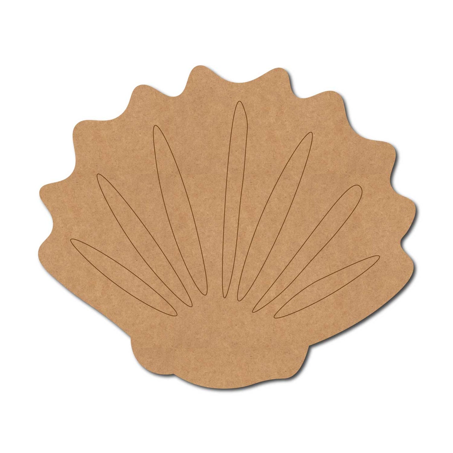 Seashell Pre Marked MDF Design 4