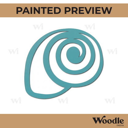 Seashell Cutout MDF Design 1
