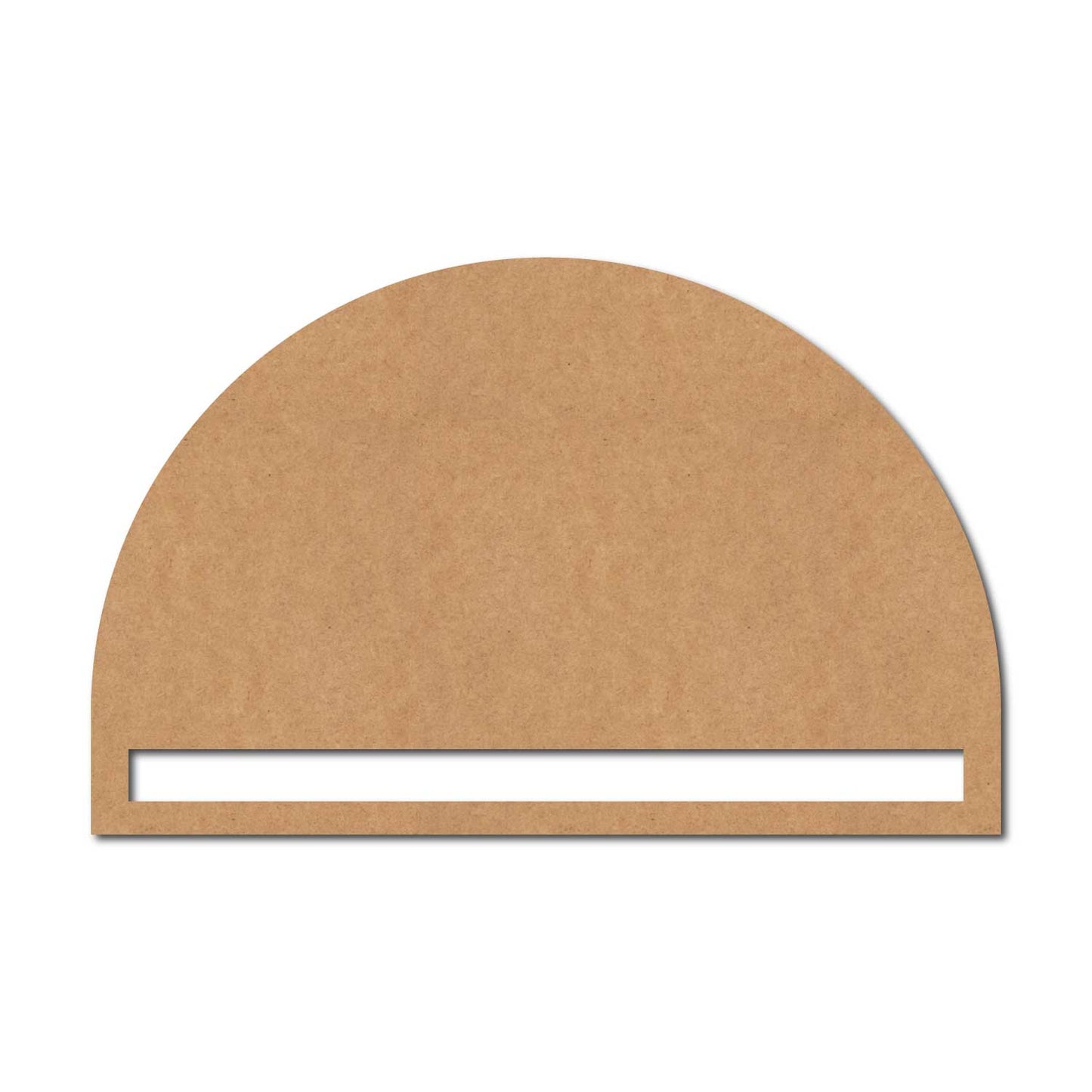 Semi Circle Macrame Cutout MDF Design 1