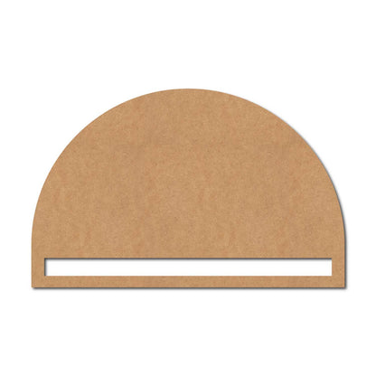 Semi Circle Macrame Cutout MDF Design 1