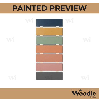 Seven Plank Nameplate MDF Design 1