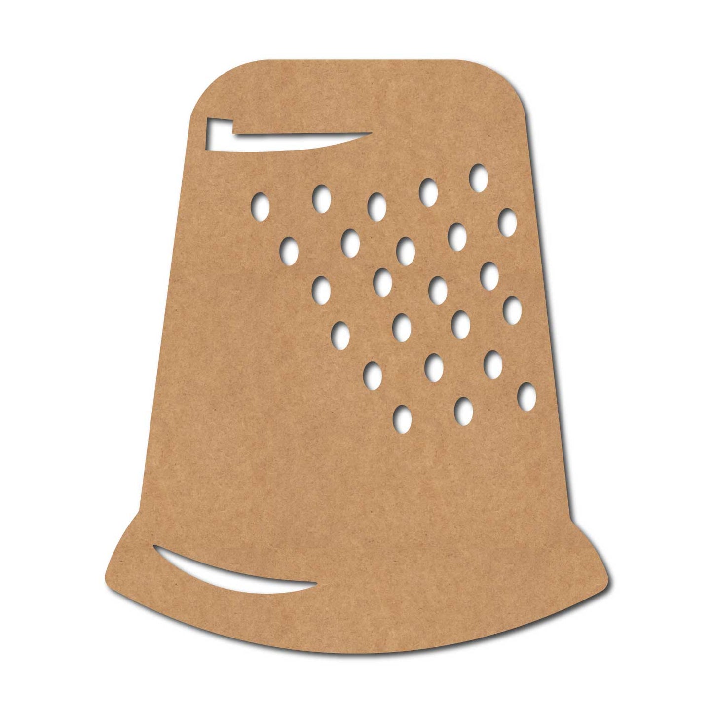 Sewing Thimble Cutout MDF Design 1