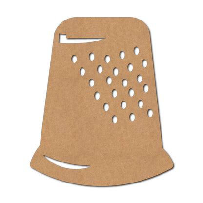 Sewing Thimble Cutout MDF Design 1