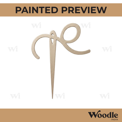 Sewing Needle Cutout MDF Design 1