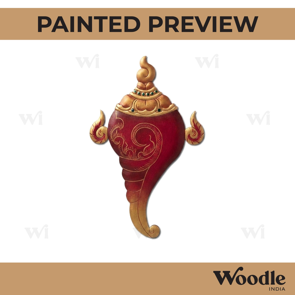 Shankh Pre Marked MDF Design 1