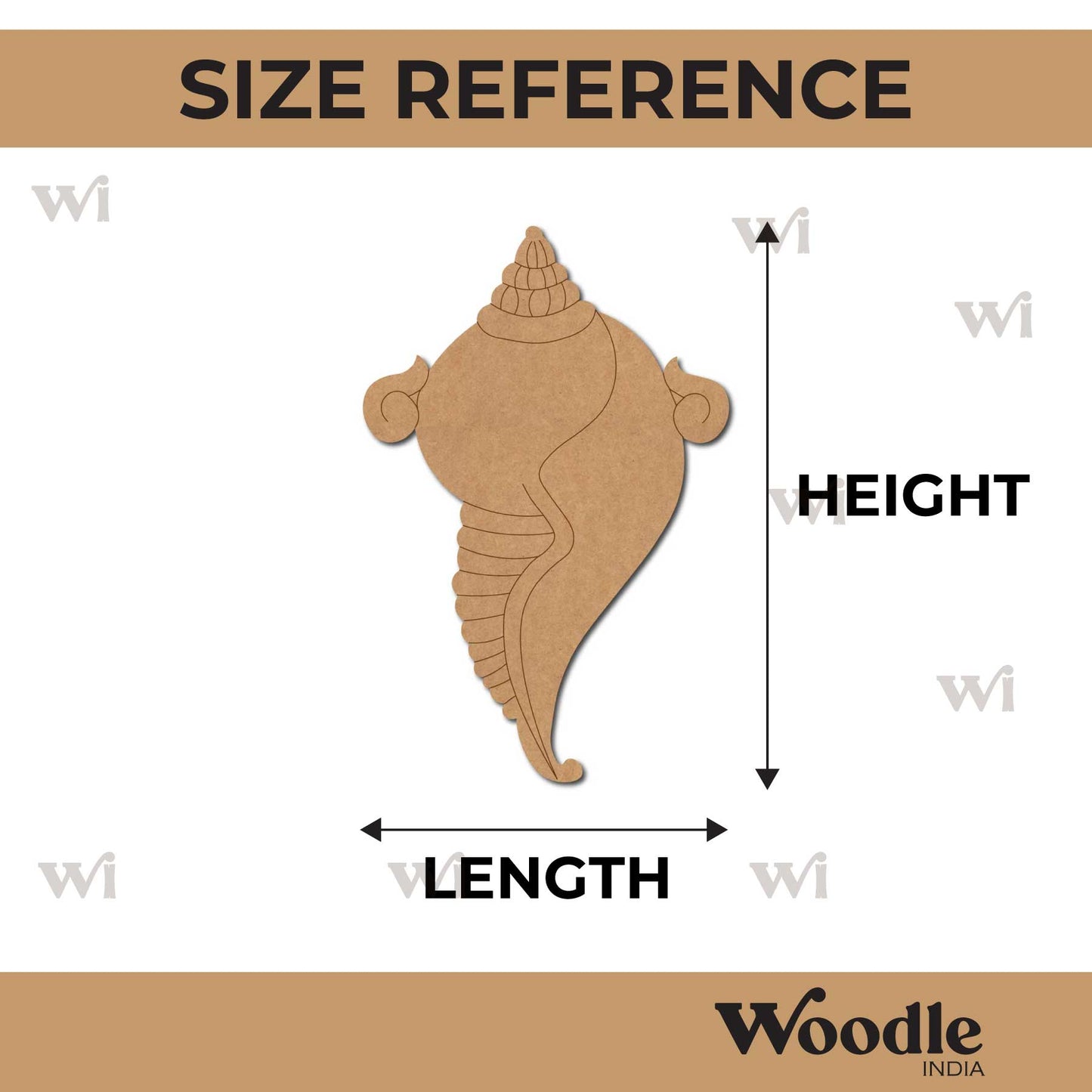Shankh Pre Marked MDF Design 5