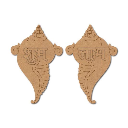 Shankh Shubh Labh Base MDF Design 1
