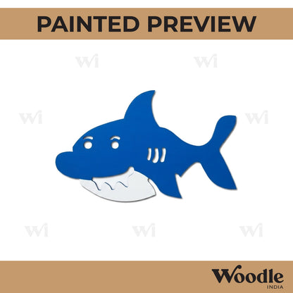 Shark Cutout MDF Design 1