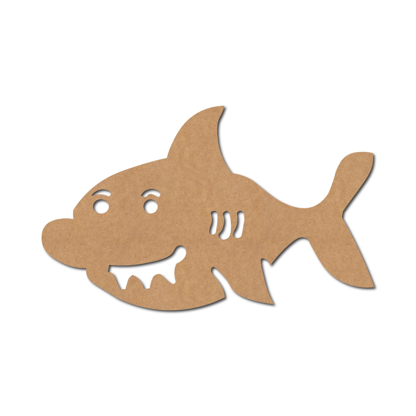 Shark Cutout MDF Design 1