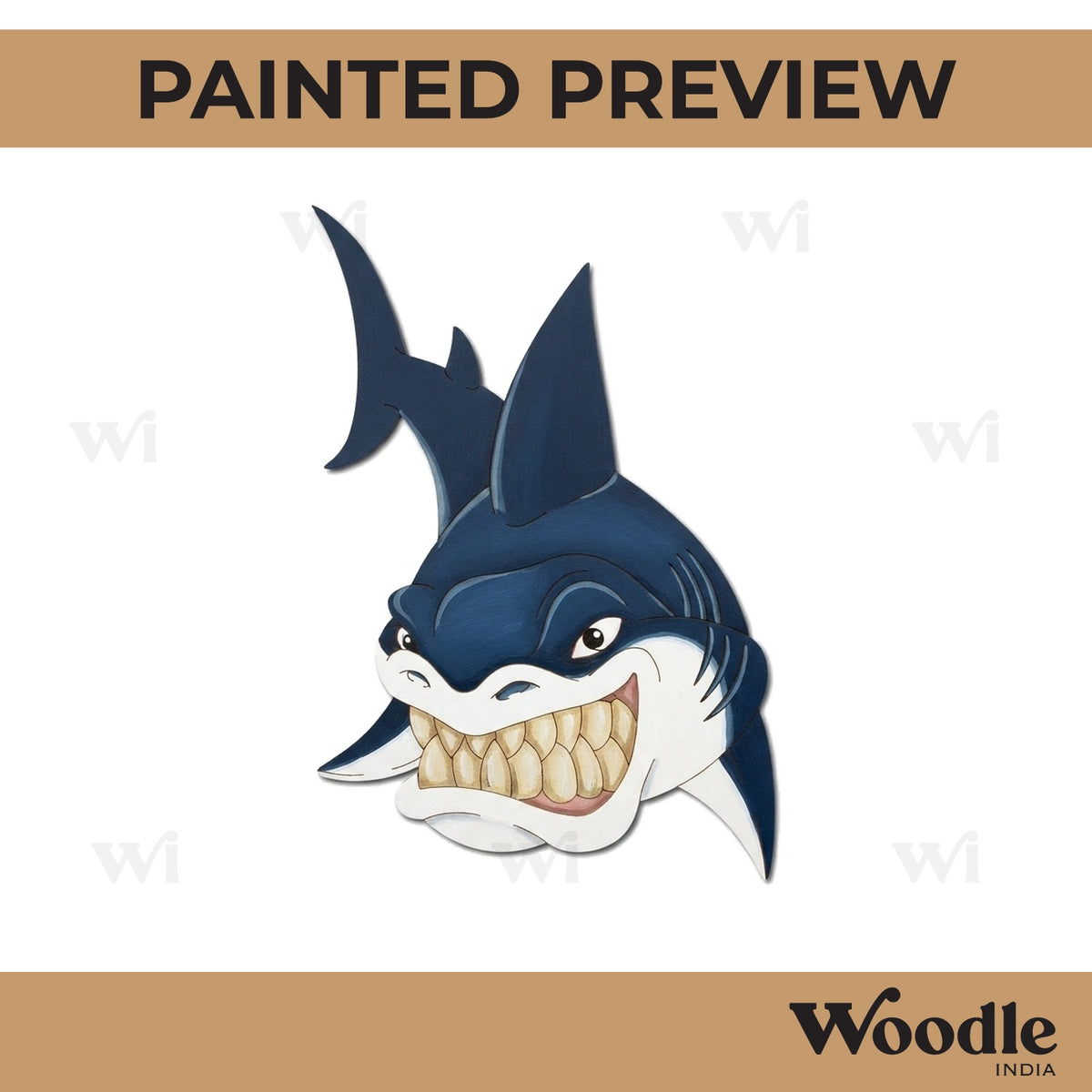 Shark Pre Marked MDF Design 1