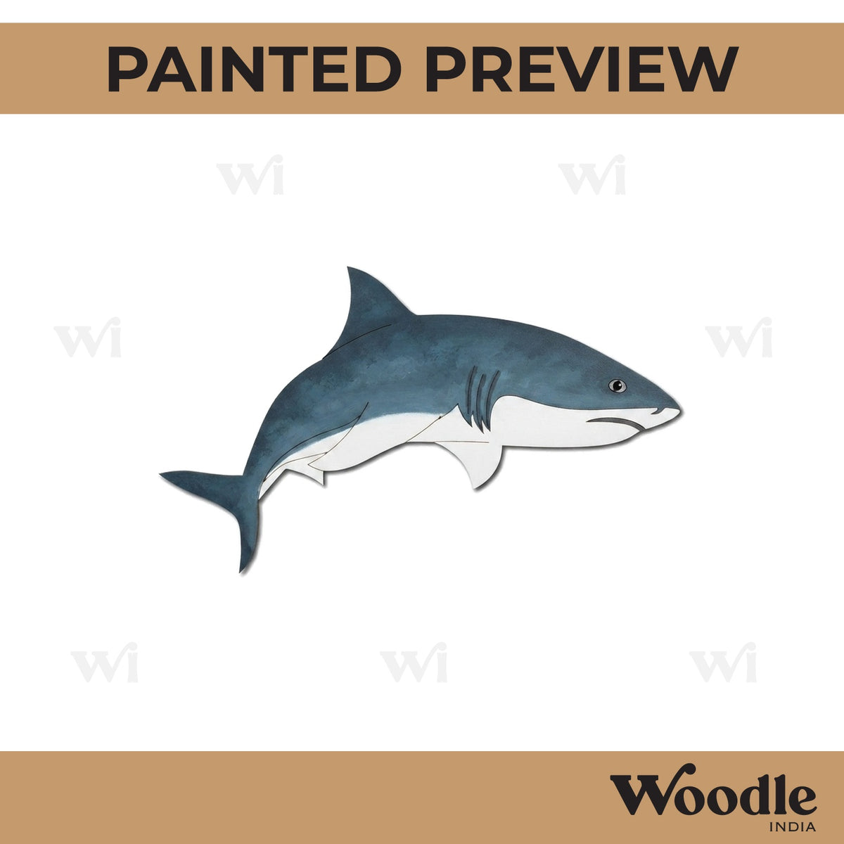 Shark Pre Marked MDF Design 9
