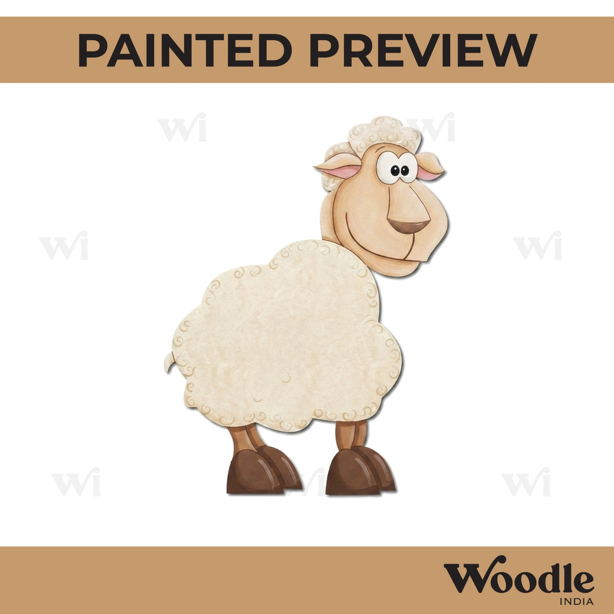 Sheep Pre Marked MDF Design 2