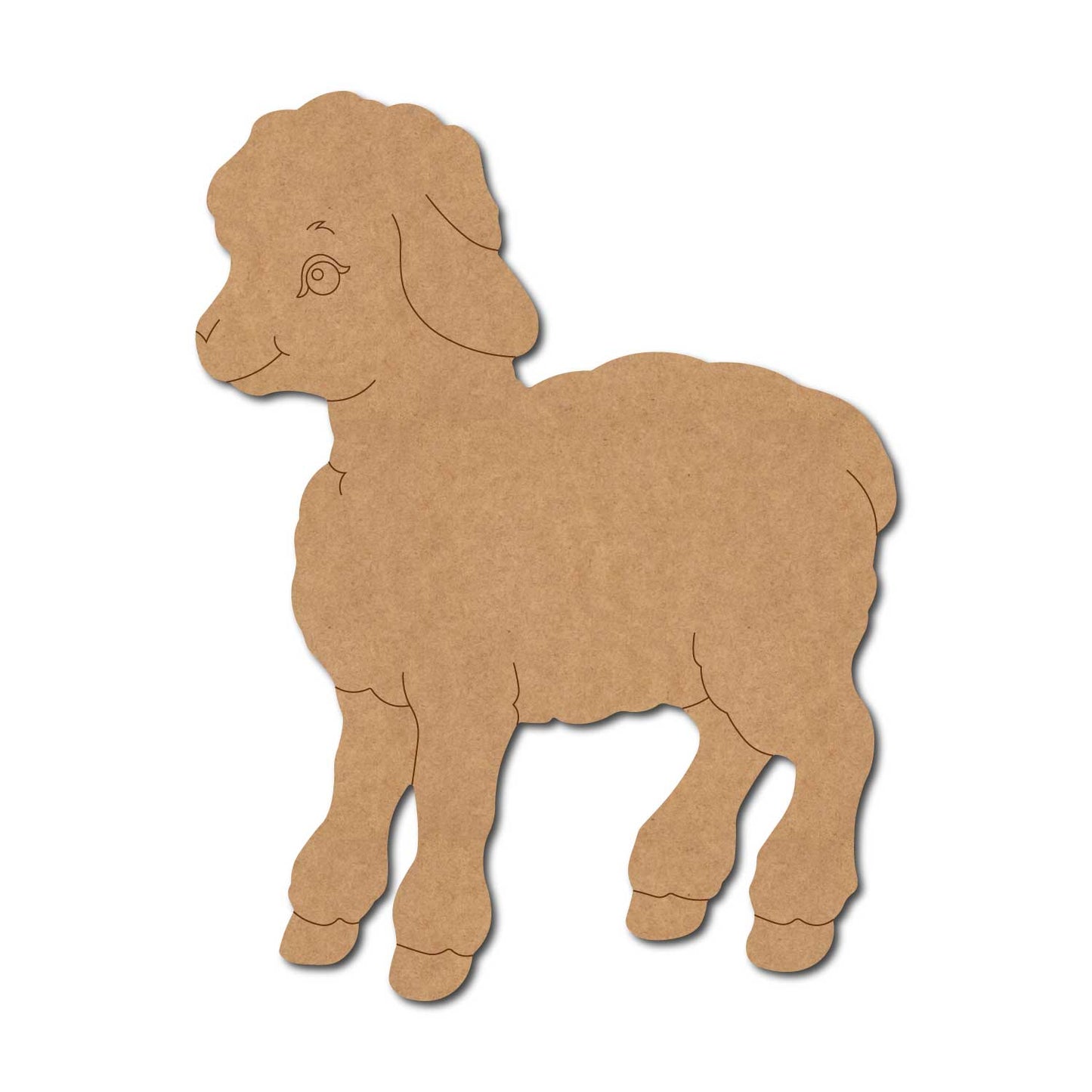 Sheep Pre Marked MDF Design 4