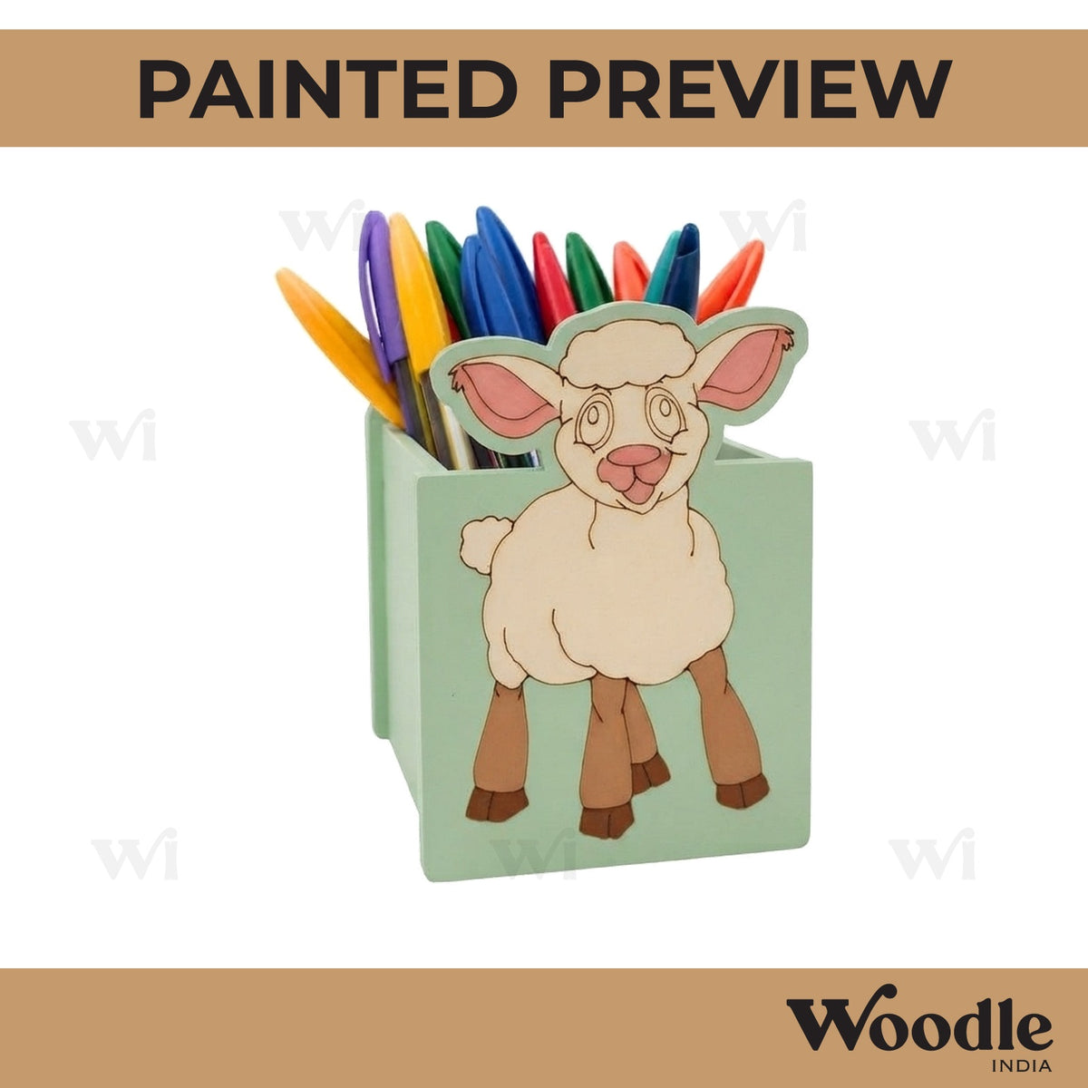 Sheep Pen Stand MDF Design 1