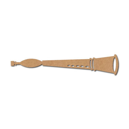 Shehnai Musical Instrument Cutout MDF Design 1